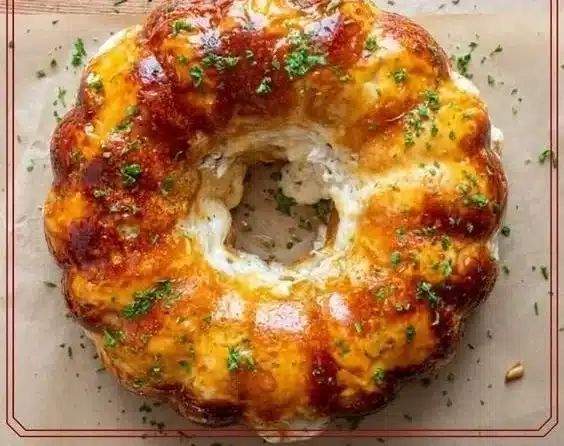 Chicken Alfredo Monkey Bread