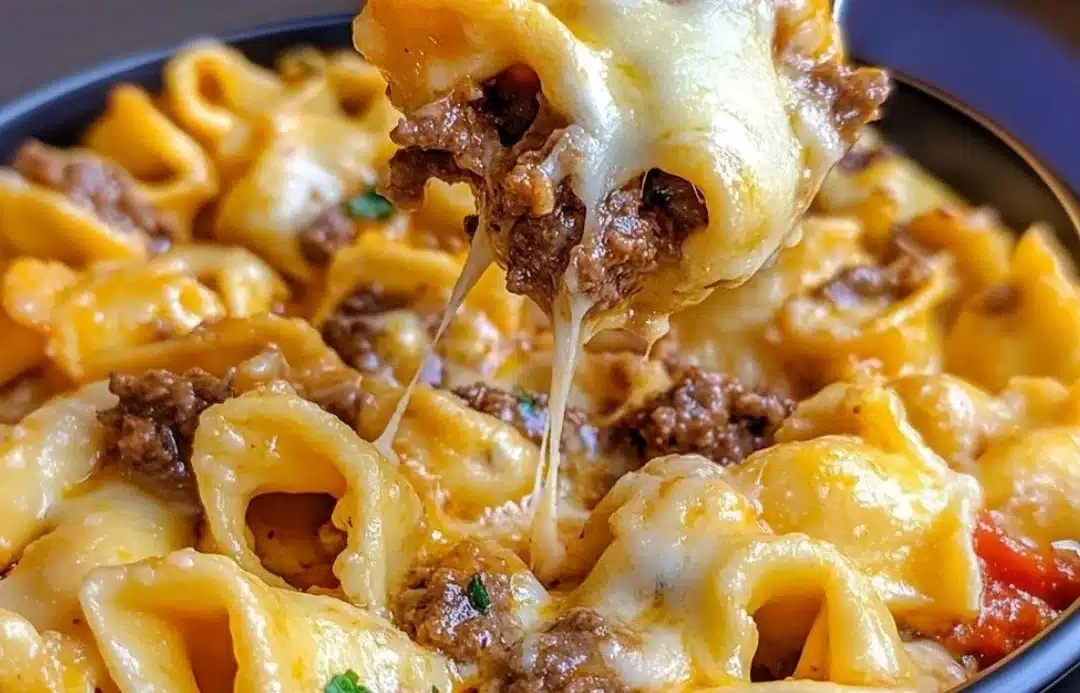 Creamy Cheesesteak Tortellini in Provolone Sauce—A Game Changing Pasta Dish for Dinner Lovers