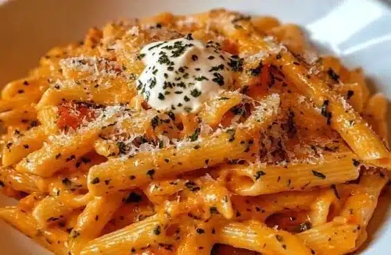 Creamy Tomato Garlic Pasta