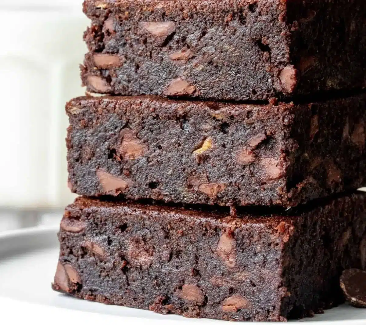 Fudgy Banana Brownies