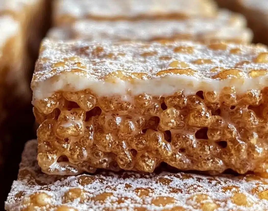 Gingerbread Rice Krispie Treats (20 minutes)