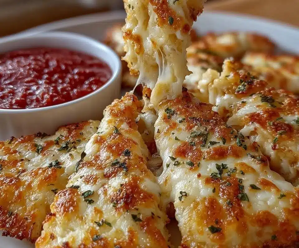 Low Carb Love - Crispy Cottage Cheese Pizza Shards