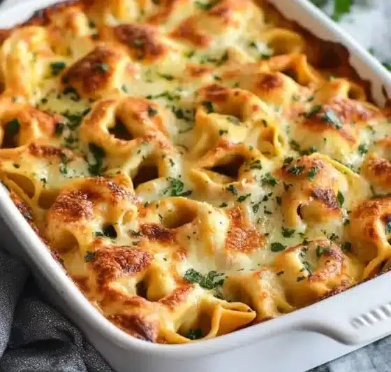 Million Dollar Baked Tortellini Casserole