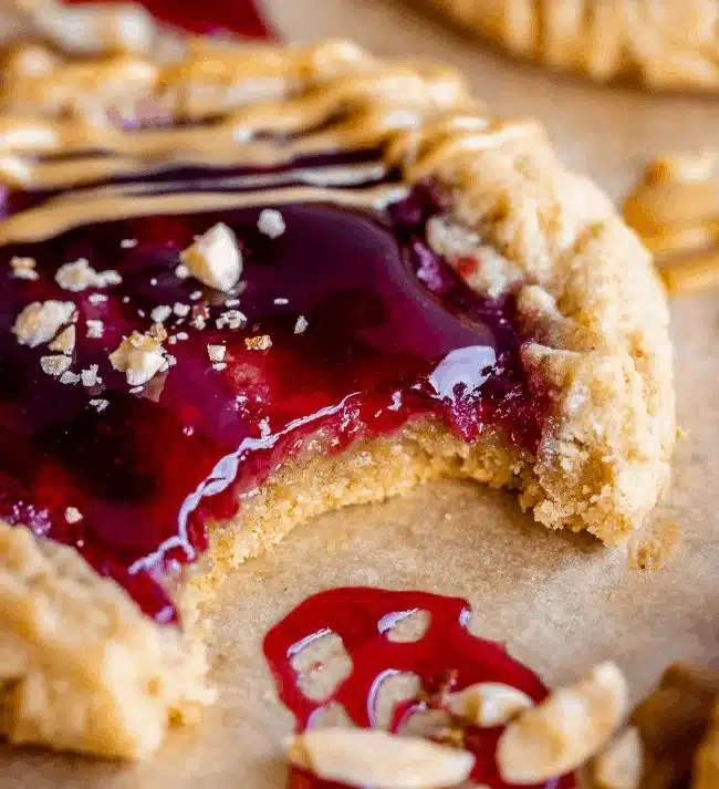 Peanut Butter and Jelly Cookies
