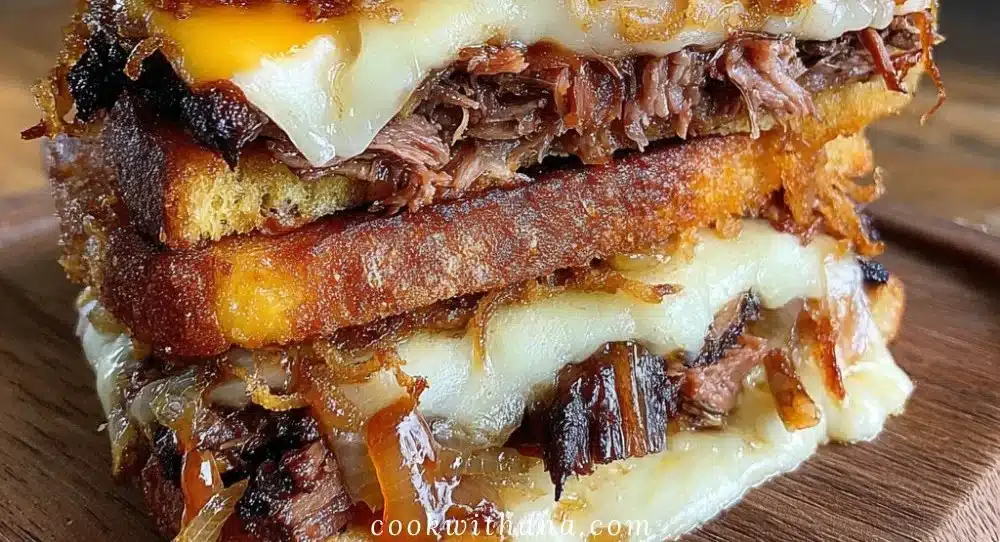 Savory BBQ Brisket Melts with Sweet Caramelized Onions & Crispy Delight