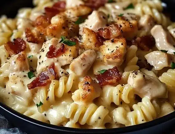 Savory Chicken Ranch Pasta – Your New Weeknight Favorite!