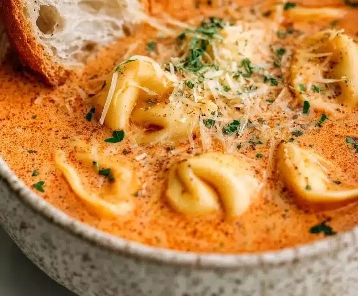 Simple Tomato Tortellini Soup That Feels Like Pure Comfort in Every Spoonful for Cozy Meal Prep